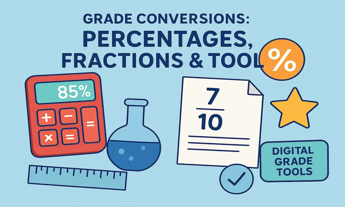 Understanding Grades Made Simple: Percentage, Fractions, and Tools for Accurate Conversions