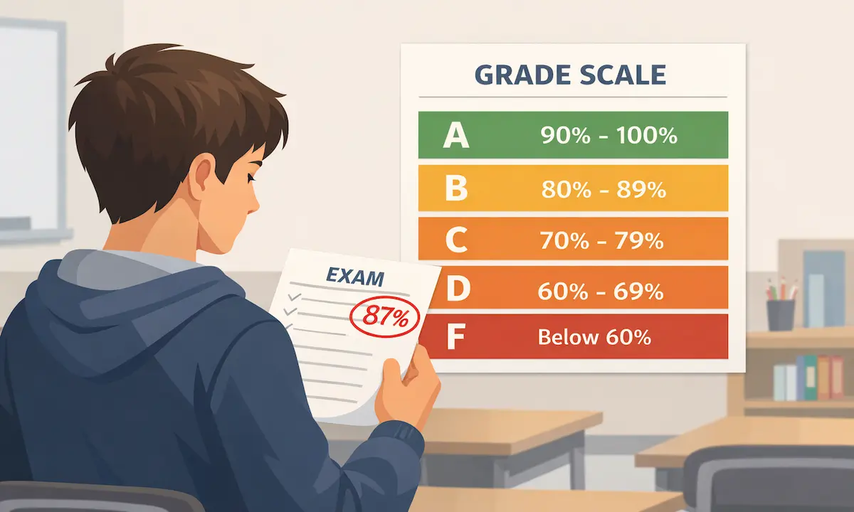 Percentage to Letter Grade Conversion (Complete Guide)