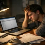 Student stressed about how much the final exam affects their grade