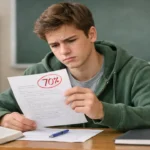 what grade is 70 percent student confused